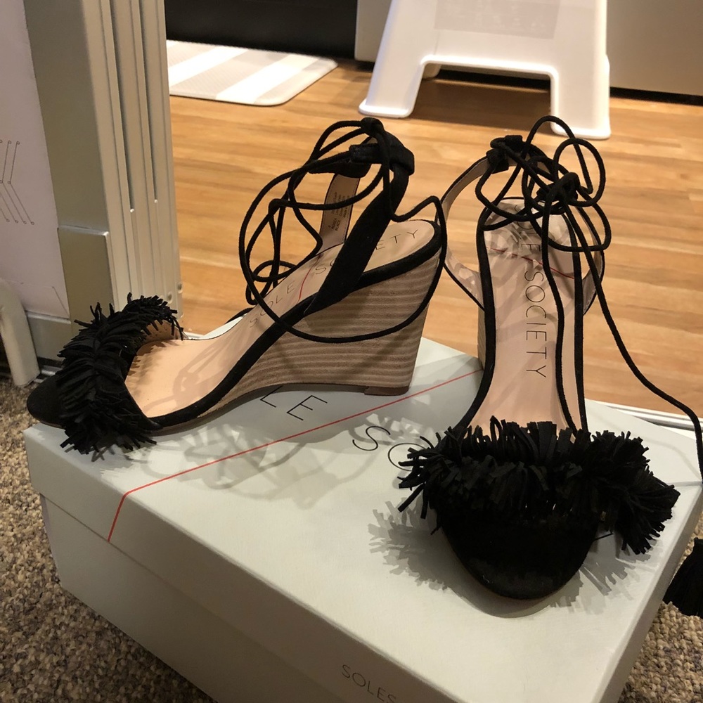 Sole Society Rosea Wedges